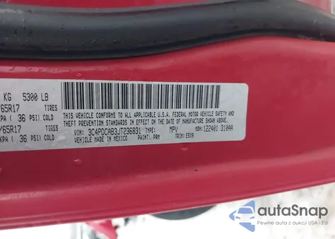 2018 Dodge Journey Se from USA, damaged, VIN 3C4PDCAB3JT236831